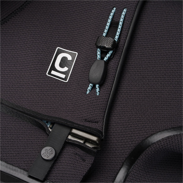 2026 C-Skins Mens Nuwave Wired 5/4mm Hooded Wetsuit CWI54MH - Black / Meteor / Blue